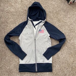 Nike TEAM USA zip hoodie